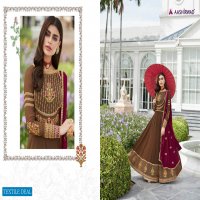 AASHIRWAD NAYRA REAL GEORGETTE DESIGNER PARTY WEAR SALWAR SUIT COLLECTION