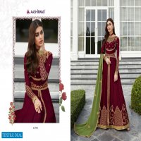 AASHIRWAD NAYRA REAL GEORGETTE DESIGNER PARTY WEAR SALWAR SUIT COLLECTION