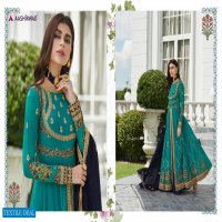 AASHIRWAD NAYRA REAL GEORGETTE DESIGNER PARTY WEAR SALWAR SUIT COLLECTION