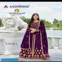 AASHIRWAD NAYRA REAL GEORGETTE DESIGNER PARTY WEAR SALWAR SUIT COLLECTION