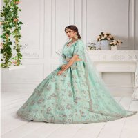 ALIZEH PRESENT SANGEET EXCLUSIVE WEDDING BRIDAL FANCY LEHENGA