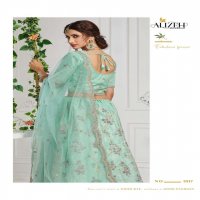 ALIZEH PRESENT SANGEET EXCLUSIVE WEDDING BRIDAL FANCY LEHENGA
