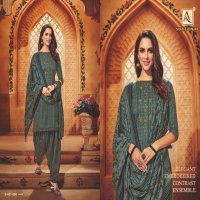 ALOK SUIT SHAN E PUNJAB PASHMINA PATIYALA SALWAR KAMEEZ FOR WINTER COLLECTION