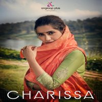 ANGROOP PLUS CHARISSA TUSSAR SILK CLASSICAL DESIGNER SUITS COLLECTION
