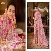ANTRA INAYAT COLORFUL PRINTED CHIFFON SARIS ONLINE SHOPING IN INDIA