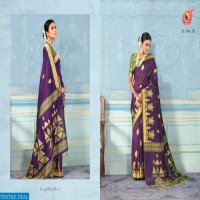 ASHIKA SAREES MRIGNAINI SILK BHAGALPURI SILK DESIGNER SARIS AUTHORIZED SUPPLIER