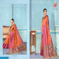 ASHIKA SAREES MRIGNAINI SILK BHAGALPURI SILK DESIGNER SARIS AUTHORIZED SUPPLIER
