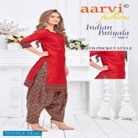 Aarvi Indian Patiyala Vol-1 Wholesale Formal patiyala Dress