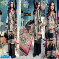 Agha Noor Anaya Jaam Satin Cotton Karachi Style Dress Material