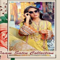 Agha Noor Anaya Jaam Satin Cotton Karachi Style Dress Material
