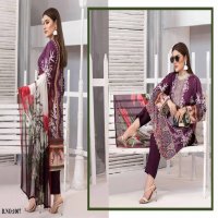 Agha Noor Sybil Wholesale Pure Lawn Dress Material