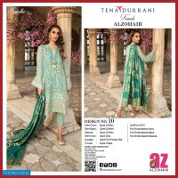 Alzohaib Tena Durrani Formals Wholesale Pakistani Dress Material