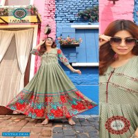 Aradhna Level Vol-4 Wholesale Long Anarkali Kurtis Catalogs