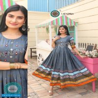 Aradhna Level Vol-4 Wholesale Long Anarkali Kurtis Catalogs