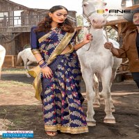 B FINE LAUNCH ART OF ZARI CLASSY LOOK BANARASI SILK DESIGNER SAREE