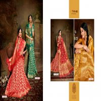 B FINE LAUNCH JAMDANI TRADITIONAL WEAR DESIGNER SILK SAREE AT WHOLESALE PRICE
