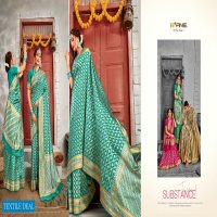 B FIne Talking Threads Wholesale Silk Based Saree Catalog
