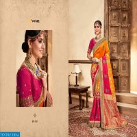 B Fine Mehraab Wholesale Silk Based Festive Sarees