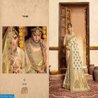 B Fine Mehraab Wholesale Silk Based Festive Sarees