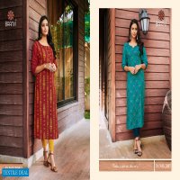 BAANVI PRESENTS SWEETY VOL 3 RAYON PRINT CASUAL WEAR KURTI AT WHOLESALE PRICE IN SURAT