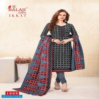 Balaji Ikkat Wholesale Cotton Printed Dress Material