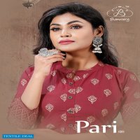 Banwery Pari Vol-1 Wholesale 14 Kg Reyon Kurtis