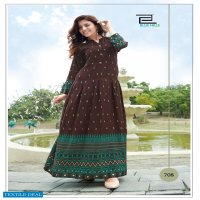 Blue Hills WALKWAY VOL 7 Long Kurtis Wholeseale in India