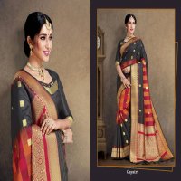 CHANDERI SAREE LAUNCH GEHNA TRADITIONAL WEAR SILK HEAVY LOOK SAREE WHOLESALER