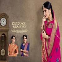 CHANDERI SAREE LAUNCH GEHNA TRADITIONAL WEAR SILK HEAVY LOOK SAREE WHOLESALER