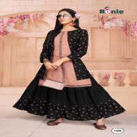 CHAVI 2 BY BONIE HEAVY RAYON KURTI WITH SKIRT CATALOG COLLECTION WHOLESALER