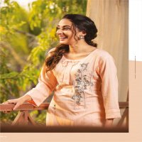 COTTON CANDY VOL 2 BY 1LOVE S4U RAYON EMBROIDERY DESIGNER LADIES KURTIS