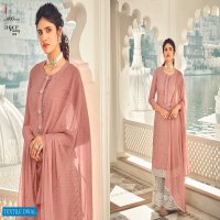 EBA DHOOP KINAREY GEORGETTE WEDDING DESIGNER FANCY SUITS