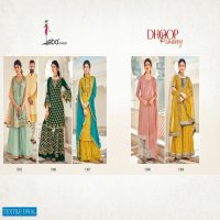 EBA DHOOP KINAREY GEORGETTE WEDDING DESIGNER FANCY SUITS