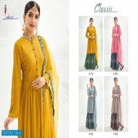 Eba Classic Vol-1 Wholesale Designer Top With Pants And Dupatta