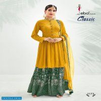 Eba Classic Vol-1 Wholesale Designer Top With Pants And Dupatta