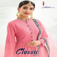 Eba Classic Vol-1 Wholesale Designer Top With Pants And Dupatta
