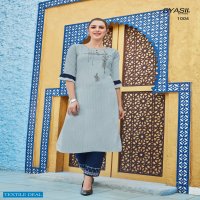 FASHION GLAMOUR BY SYASII DESIGNER FANCY KURTI WITH PANT COLLECTION