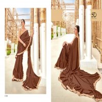 FEMINA BY 5D DESIGNER GEORGETTE FRILL SAREE COLLECTION