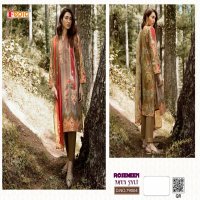 FEPIC LAUNCH ROSEMEEN AQUA SALT CAMBRIC COTTON PAKISTANI SUIT CONCEPT