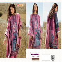 FEPIC LAUNCH ROSEMEEN AQUA SALT CAMBRIC COTTON PAKISTANI SUIT CONCEPT