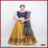 Fashmina Vol-15 Wholesale Banarasi Silk lehenga Collection