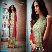 Feminista Senses Wholesale Full Stitch Kurti With Plazzo And Jacket Separate