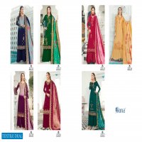 Fiona Nyra Vol-2 Dola Silk Digital jacquard Dupatta Festive Salwar Kameez