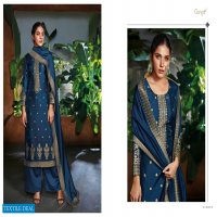 Ganga Ehsaas Wholesale Bemberg Silk Jacquard Dress
