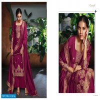 Ganga Ehsaas Wholesale Bemberg Silk Jacquard Dress