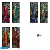 Ganga Ehsaas Wholesale Bemberg Silk Jacquard Dress