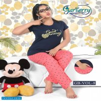 Garberry Vol-8 Wholesale Women Night Wear Suits