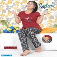 Garberry Vol-8 Wholesale Women Night Wear Suits