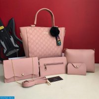 Gucci 5pcs Combo Wholesale Woman Handbags Shopping