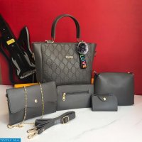 Gucci 5pcs Combo Wholesale Woman Handbags Shopping